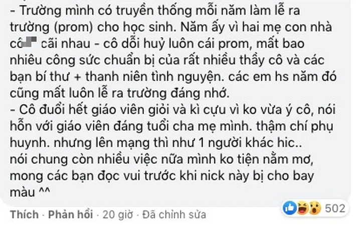 SỐC nặng khi nghe cựu học sinh kể đủ chuyện 