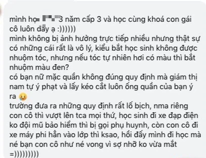 SỐC nặng khi nghe cựu học sinh kể đủ chuyện 