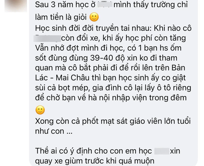 SỐC nặng khi nghe cựu học sinh kể đủ chuyện 