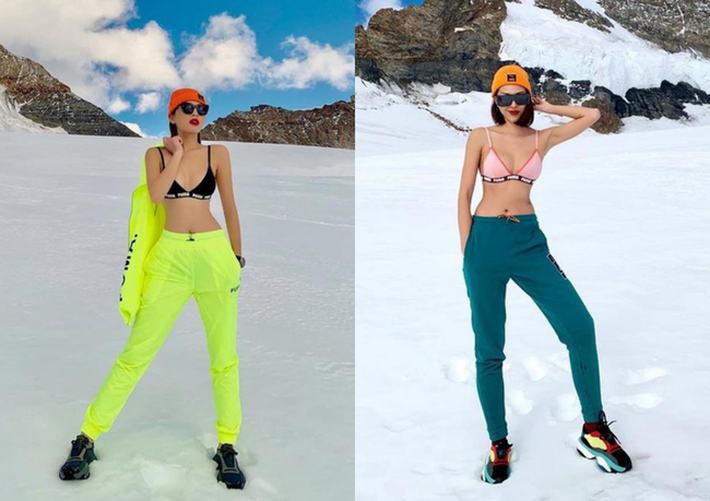 Lạ đời mấy nàng hậu Việt, trời rét cắt da cắt thịt lại thích mặc bikini đi boots - Ảnh 5. Lạ đời mấy nàng hậu Việt, trời rét cắt da cắt thịt lại thích mặc bikini đi boots - Ảnh 5.