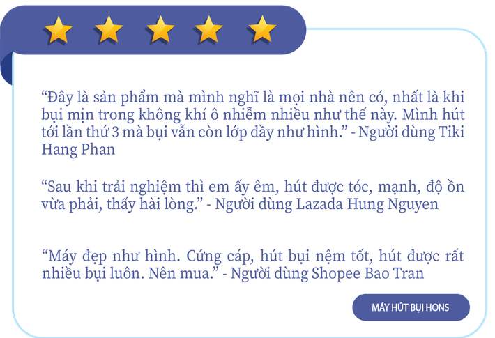 Người dùng khắp các sàn review máy hút bụi cầm tay: Chạy có êm, hút có sạch như quảng cáo? - Ảnh 2.