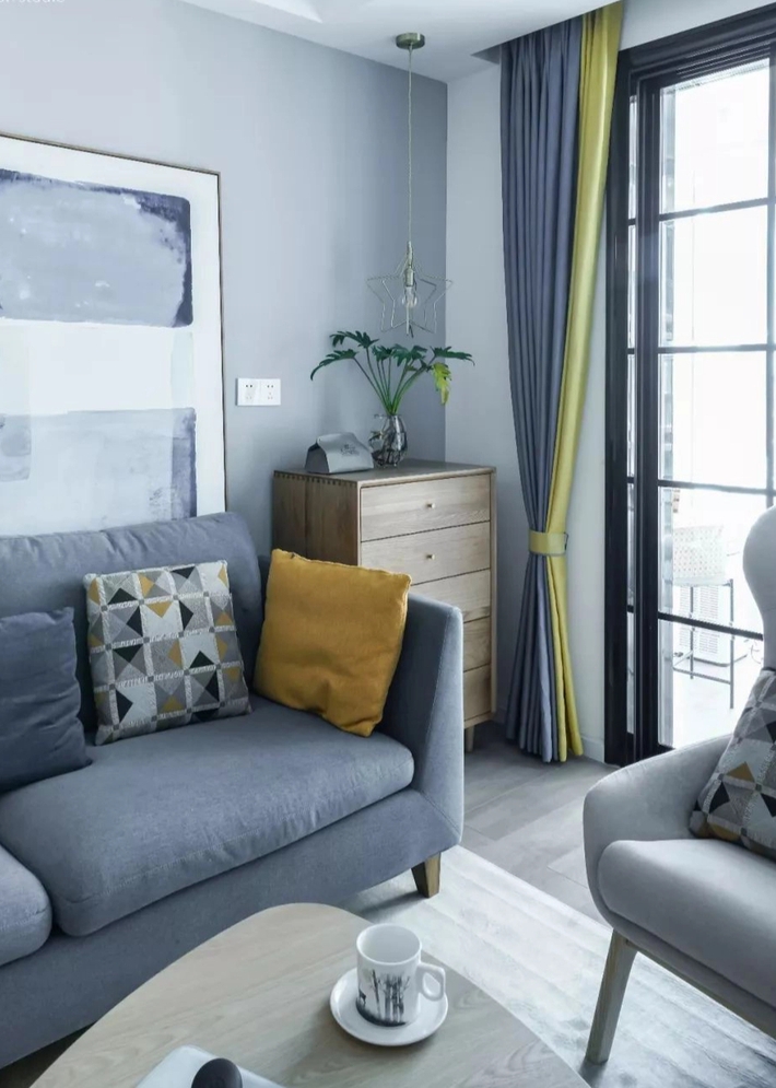 Cô gái sống vui vẻ trong căn hộ 90m2 nhờ vẻ đẹp đơn giản và tươi mới trong cách kết hợp màu sắc - Ảnh 5.
