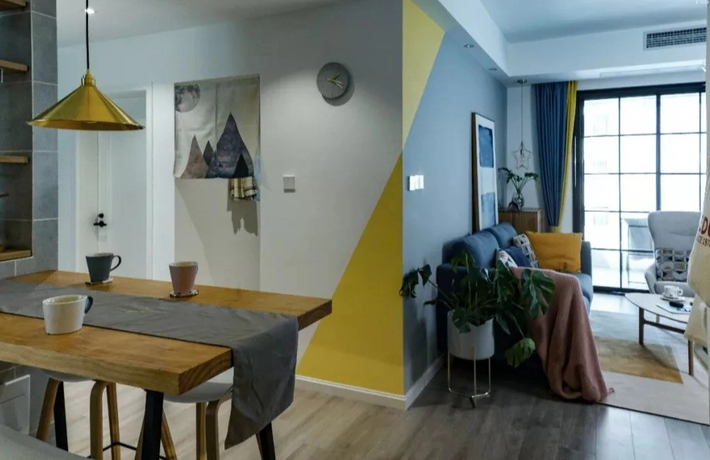 Cô gái sống vui vẻ trong căn hộ 90m2 nhờ vẻ đẹp đơn giản và tươi mới trong cách kết hợp màu sắc - Ảnh 7.