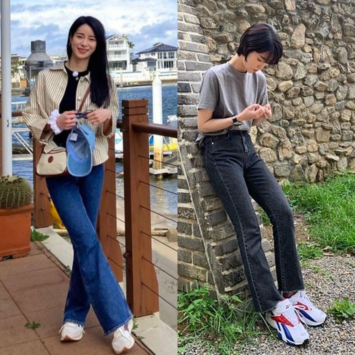 3 kiểu quần jeans ruột của Lim Ji Yeon, ai chân cong không nên bỏ qua - Ảnh 3. 3 kiểu quần jeans ruột của Lim Ji Yeon, ai chân cong không nên bỏ qua - Ảnh 3.