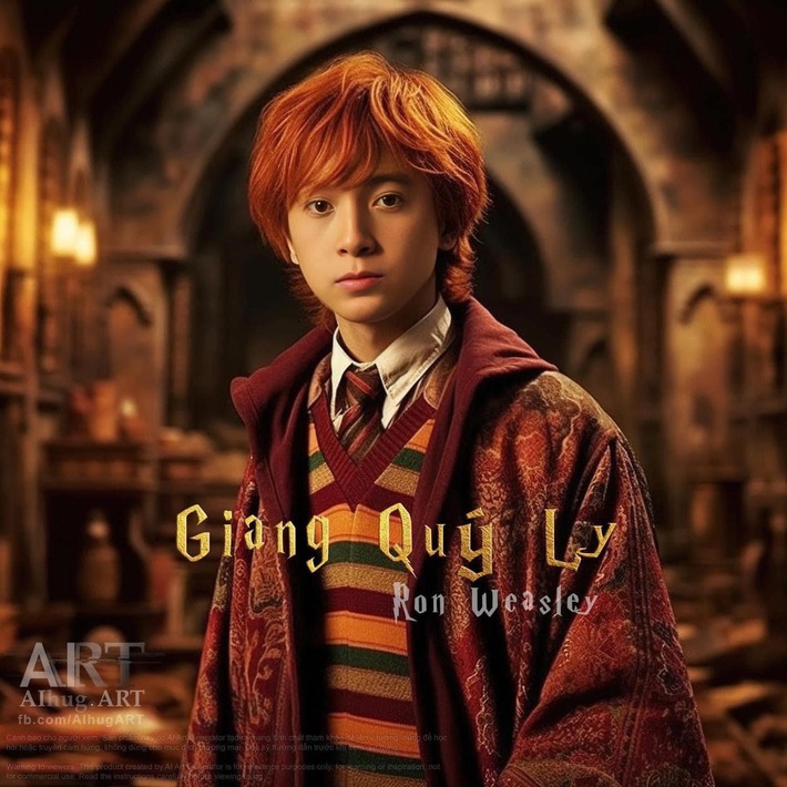 Dàn nhân vật Harry Potter bản Việt &quot;gây sốt&quot;, ai cũng thăng hạng nhan sắc ngoại trừ nam chính - Ảnh 4.