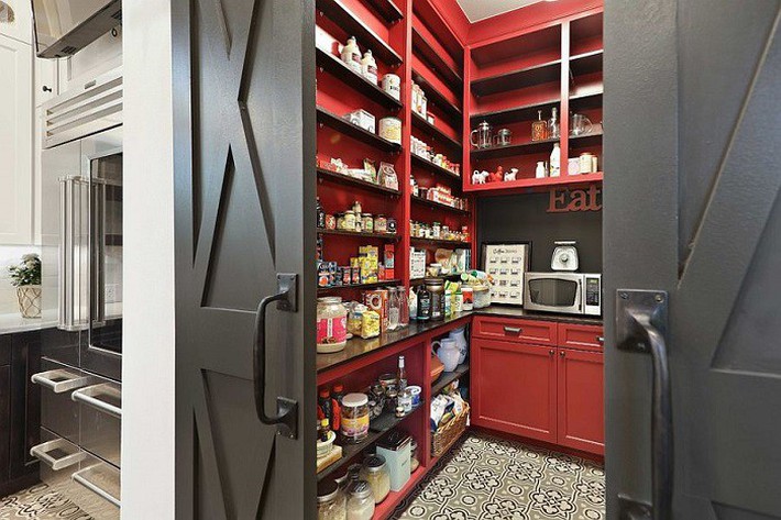 Muốn tiết kiệm không gian cho nhà bếp - áp dụng ngay thiết kế tủ lưu trữ tối đa này - Ảnh 14.