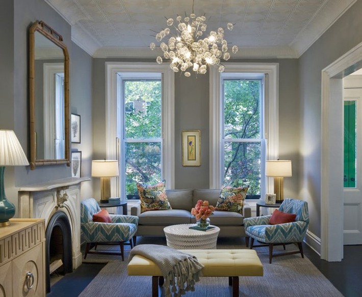 Chiêm ngưỡng vẻ đẹp của những căn phòng khách mang phong cách đầy ngẫu hứng - Ảnh 12.