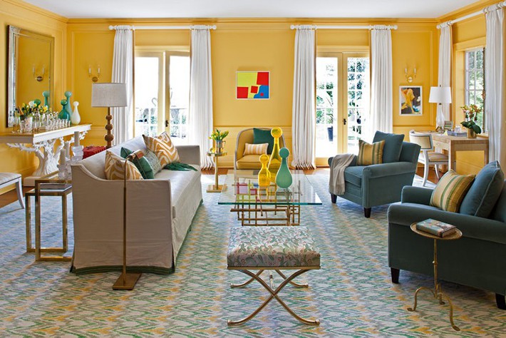 Chiêm ngưỡng vẻ đẹp của những căn phòng khách mang phong cách đầy ngẫu hứng - Ảnh 20.