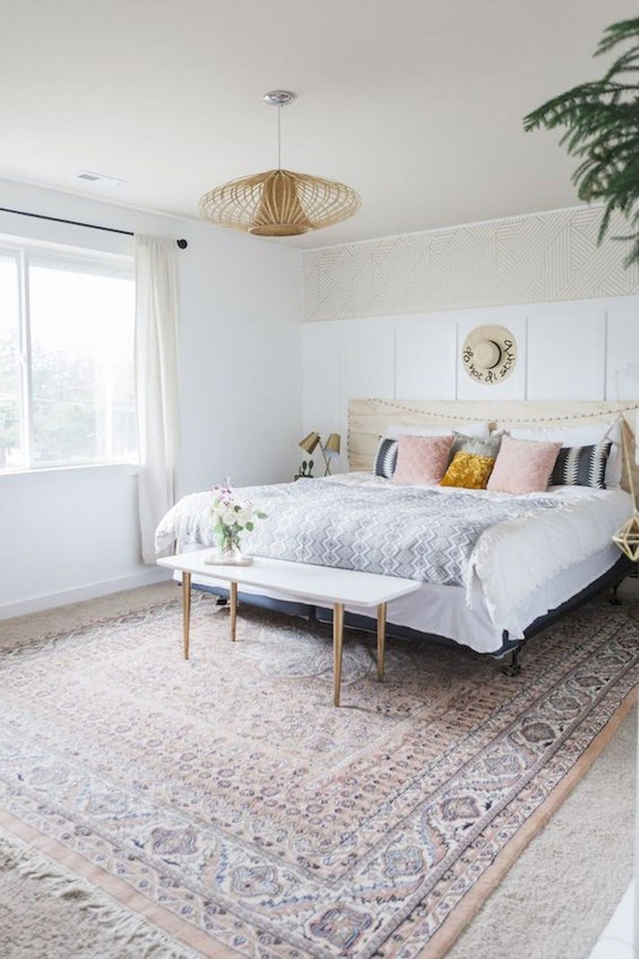 Mách bạn cách chọn đồ nội thất cho 9 phong cách phòng ngủ có tông màu trắng - Ảnh 9.