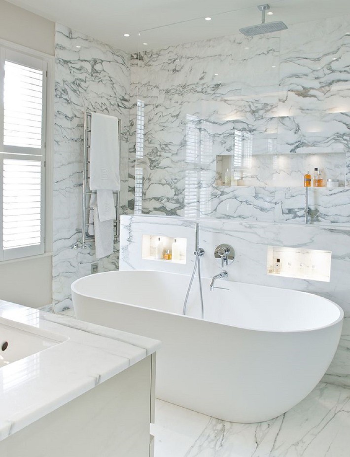 Phòng tắm nhà bạn sẽ tràn đầy phong cách với xu hướng bồn tắm hình elip - Ảnh 12.
