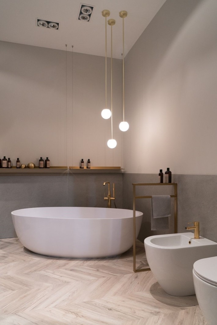 Phòng tắm nhà bạn sẽ tràn đầy phong cách với xu hướng bồn tắm hình elip - Ảnh 15.