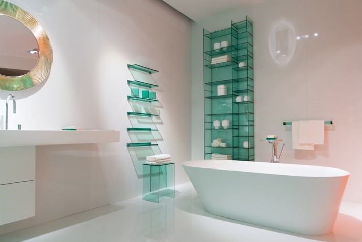 Phòng tắm nhà bạn sẽ tràn đầy phong cách với xu hướng bồn tắm hình elip - Ảnh 6.