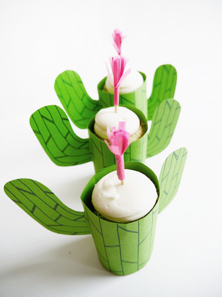 A series of cool home decoration ideas from tiny cactus - Photo 17.