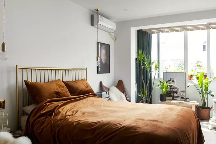 Cô gái 29 tuổi cải tạo căn hộ 40m² cũ kỹ thành không gian màu xanh lá ngập tràn sức sống để đón năm mới - Ảnh 3.