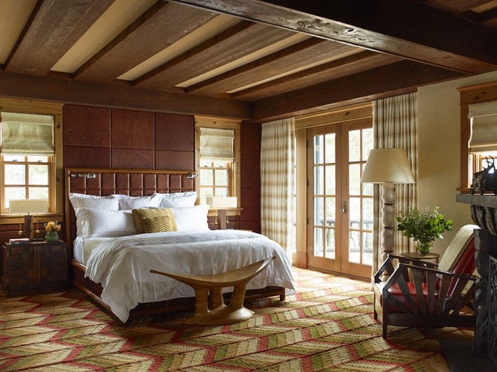 Đã mắt nhìn ngắm những căn phòng ngủ đẹp mơ màng với thiết kế cửa kiểu Pháp - Ảnh 12.