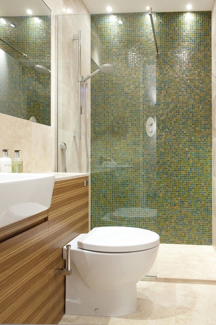 Gợi ý các thiết kế bồn cầu ăn gian diện tích cho những người sở hữu một căn phòng tắm chật hẹp - Ảnh 8.