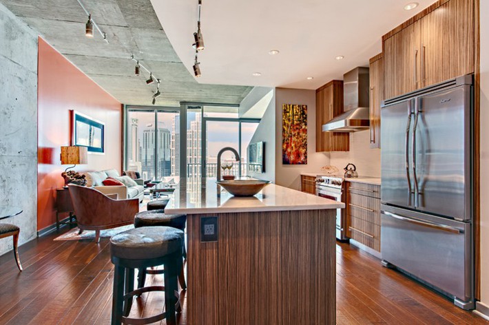 10 góc bếp nhỏ xinh được decor sáng tạo dành cho những căn hộ có diện tích khiêm tốn - Ảnh 6.