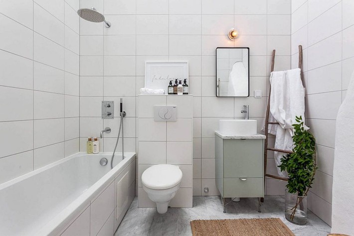 5 ideas to build a bathroom in a small apartment to maximize space - Photo 19. 5 ideas to build a bathroom in a small apartment to maximize space - Photo 19.