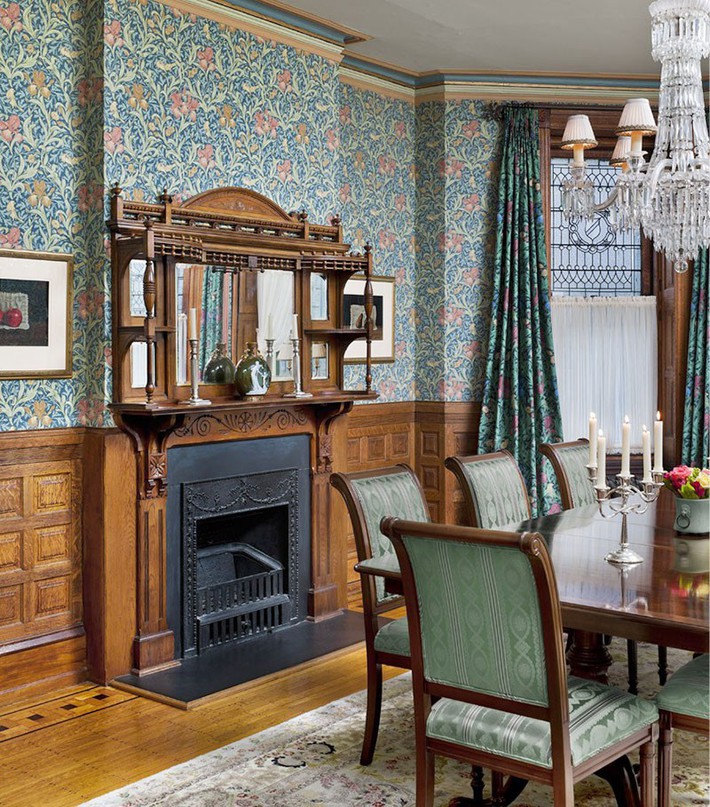 Những thiết kế phòng ăn dành riêng cho những gia đình yêu thích phong cách cổ điển - Ảnh 15.