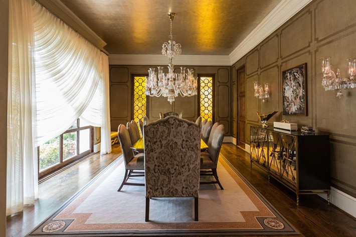 Những thiết kế phòng ăn dành riêng cho những gia đình yêu thích phong cách cổ điển - Ảnh 16.