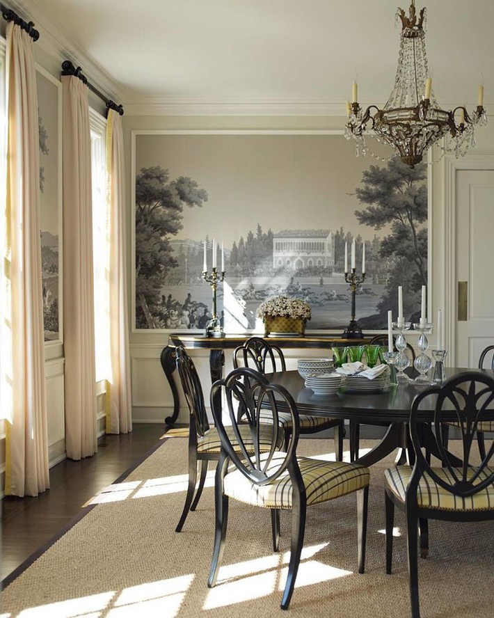 Những thiết kế phòng ăn dành riêng cho những gia đình yêu thích phong cách cổ điển - Ảnh 17.