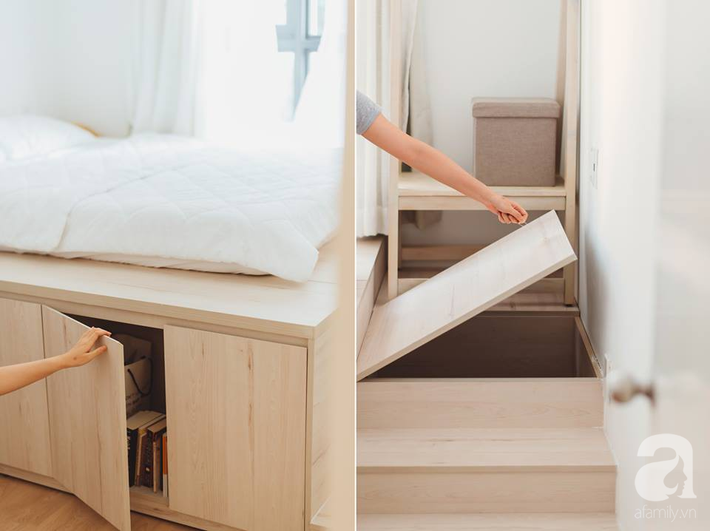 Căn hộ 63m² đẹp hút hồn nhờ thiết kế theo phong cách Nhật của chàng trai độc thân ở Sài Gòn - Ảnh 18.