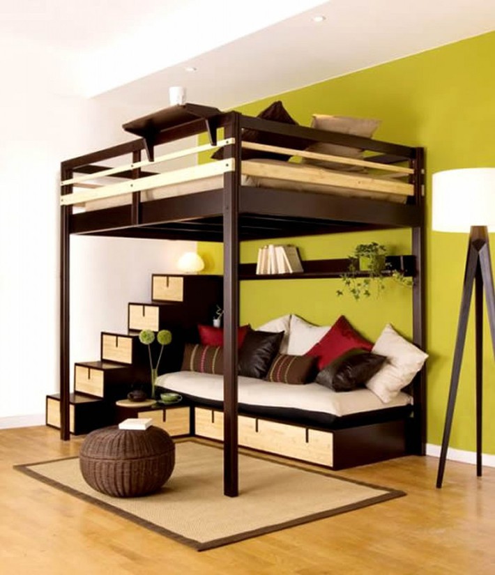 Tư vấn thiết kế phòng ngủ siêu bé với diện tích 8,4m² cho gia đình 5 người - Ảnh 9.