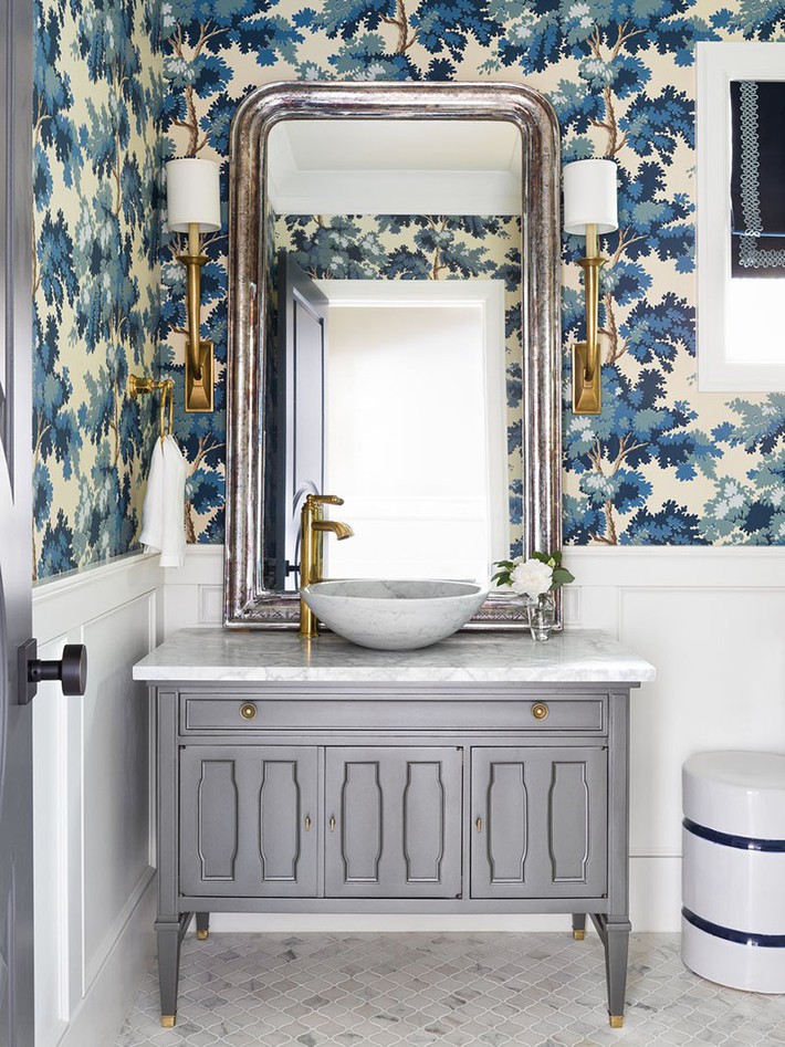 Tuyển tập những căn phòng tắm với sắc xanh dịu mát để bạn lựa chọn cho mùa hè này - Ảnh 4.