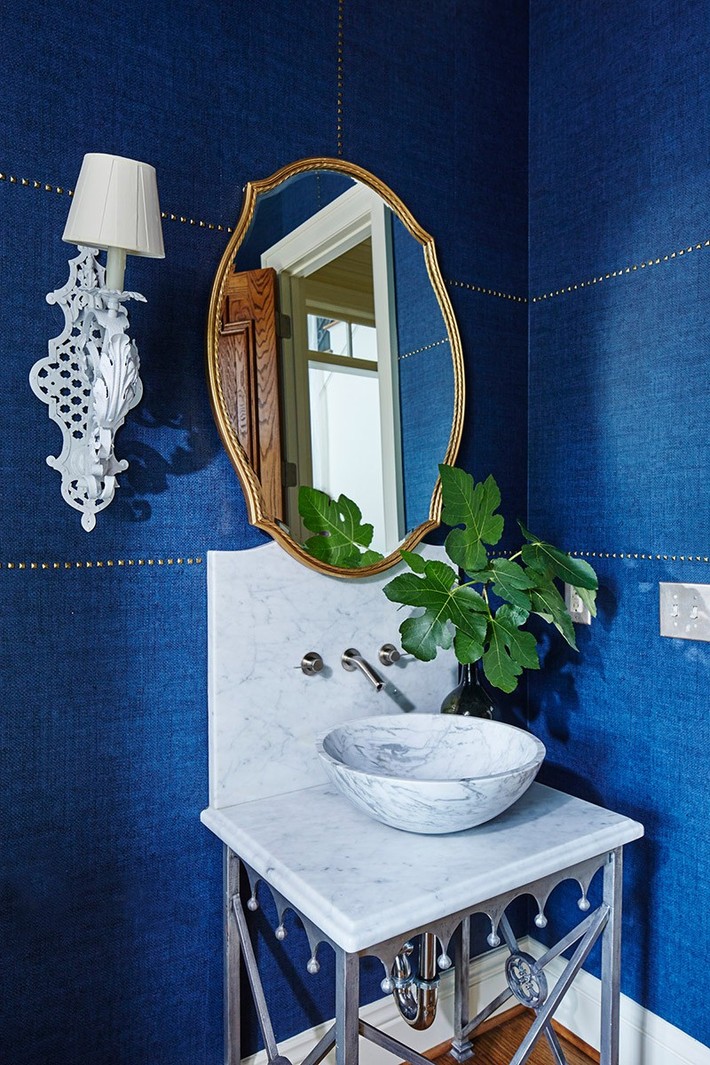 Tuyển tập những căn phòng tắm với sắc xanh dịu mát để bạn lựa chọn cho mùa hè này - Ảnh 5.
