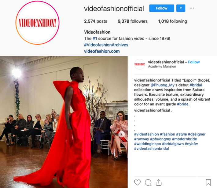 BST váy cưới PHUONG MY xuất hiện trên hàng loạt báo Mỹ sau New York Fashion Week Bridal - Ảnh 6. BST váy cưới PHUONG MY xuất hiện trên hàng loạt báo Mỹ sau New York Fashion Week Bridal - Ảnh 6.