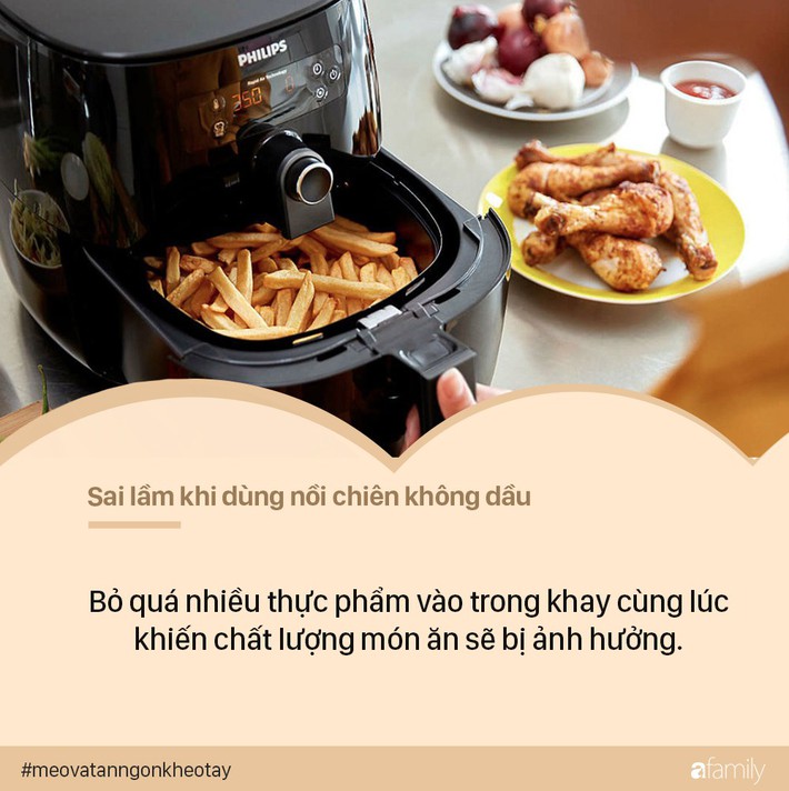 6 common mistakes when using an air fryer, number 2 is a trap that all moms fall into - Photo 1.