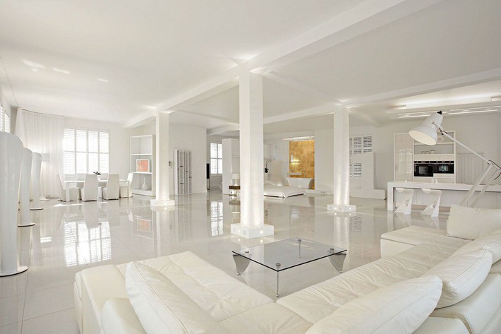 Phòng khách với những món đồ nội thất màu trắng: Sự lựa chọn thông minh, không bao giờ lỗi mốt - Ảnh 11.
