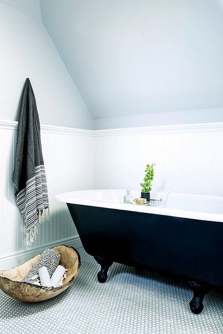 Những thiết kế bồn tắm tinh tế giúp bạn luôn lâng lâng như trong khách sạn - Ảnh 1.