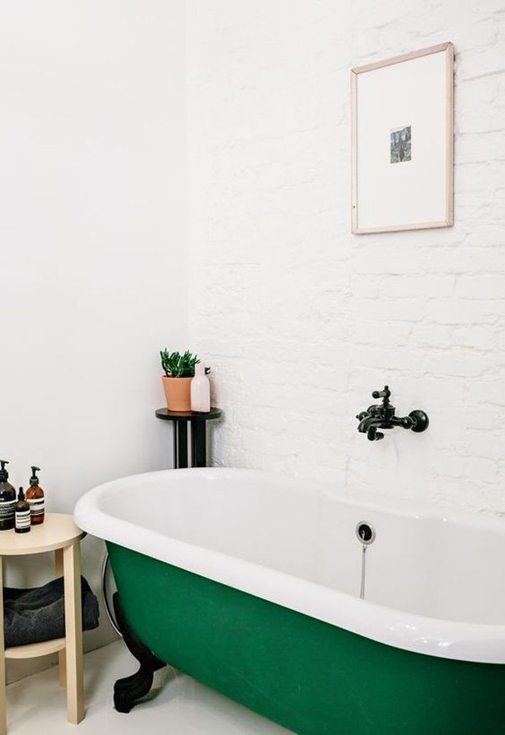 Những thiết kế bồn tắm tinh tế giúp bạn luôn lâng lâng như trong khách sạn - Ảnh 12.