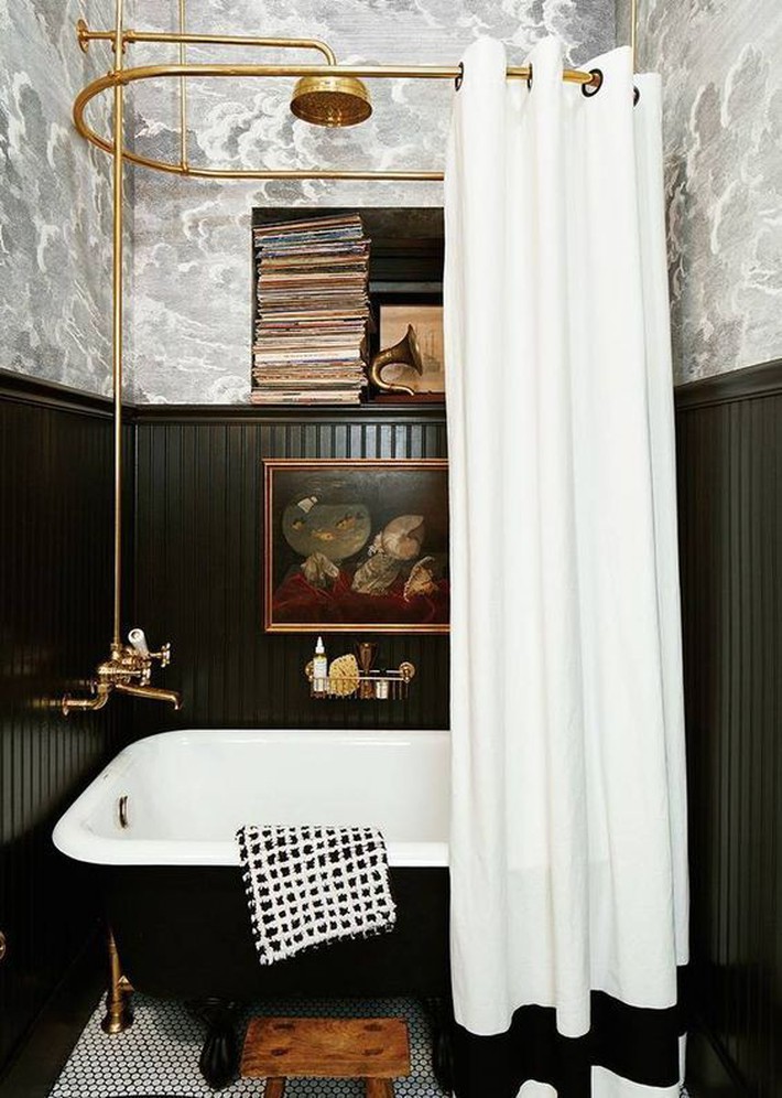 Những thiết kế bồn tắm tinh tế giúp bạn luôn lâng lâng như trong khách sạn - Ảnh 3.