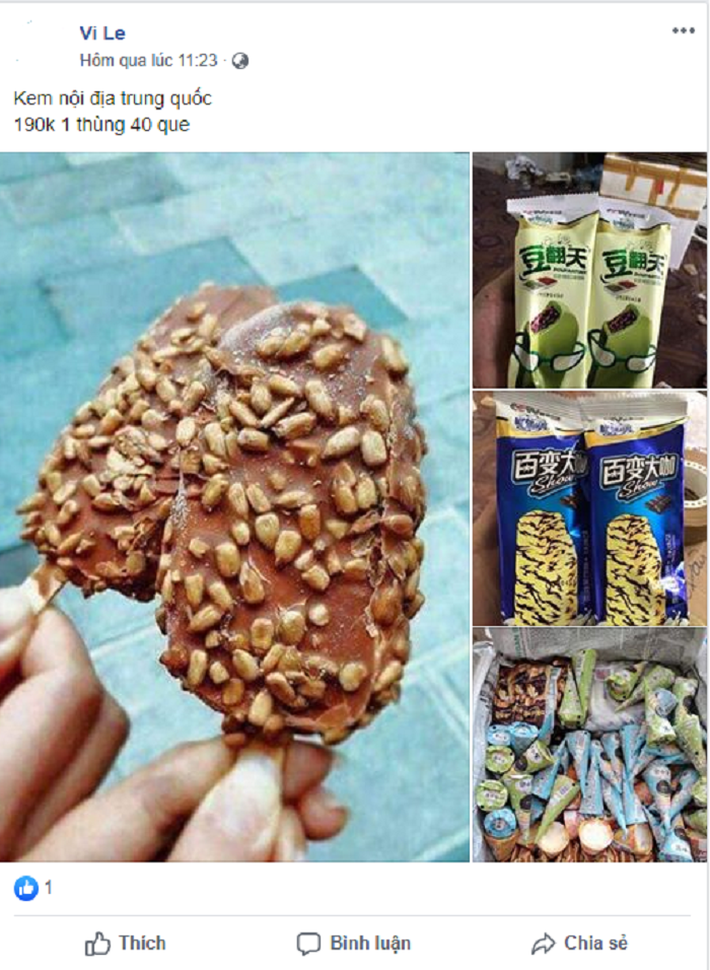 Tất tần tật về giá kem Trung Quốc siêu rẻ đang hot trên thị trường ngày nóng - Ảnh 5. Tất tần tật về giá kem Trung Quốc siêu rẻ đang hot trên thị trường ngày nóng - Ảnh 5.