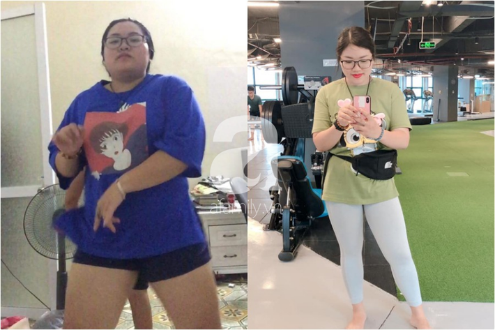 Cô nàng 9x giảm 30kg trong 9 tháng: 70% nhờ ăn uống và tập luyện, 30% còn lại là nhờ điều đơn giản này - Ảnh 2.