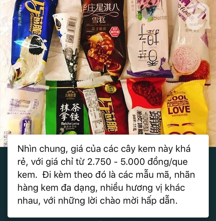 Tất tần tật về giá kem Trung Quốc siêu rẻ trên thị trường ngày nóng - Ảnh 3. Tất tần tật về giá kem Trung Quốc siêu rẻ trên thị trường ngày nóng - Ảnh 3.