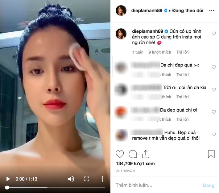 Diệp Lâm Anh: Bầu bí lần 2 mà da đẹp mặt xinh, còn tự tin khoe mặt mộc review mỹ phẩm, hướng dẫn skincare cho hội chị em - Ảnh 3. Diệp Lâm Anh: Bầu bí lần 2 mà da đẹp mặt xinh, còn tự tin khoe mặt mộc review mỹ phẩm, hướng dẫn skincare cho hội chị em - Ảnh 3.