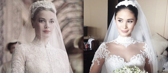 Heart-Evangelista-wedding-gown-Chiz-Escudero-wedding-Balesin-Grace-Kelly-Monaco