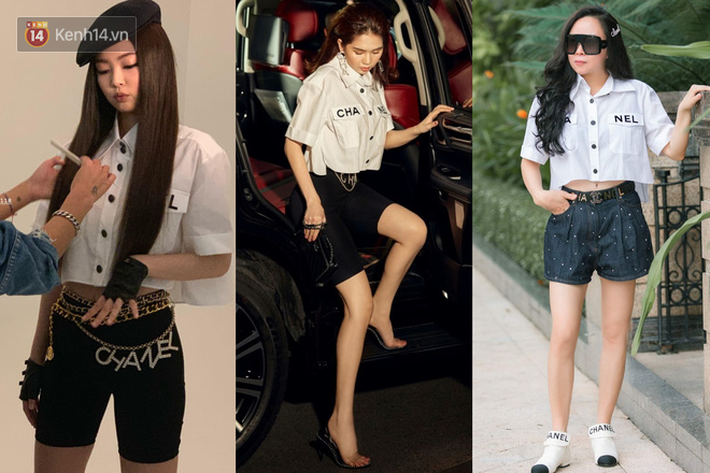 Jennie chính là “thánh tạo trend” của 2019: Sao Việt và hot girl châu Á copy rần rần, các shop may bắt chước đồ y chang - Ảnh 10. Jennie chính là “thánh tạo trend” của 2019: Sao Việt và hot girl châu Á copy rần rần, các shop may bắt chước đồ y chang - Ảnh 10.