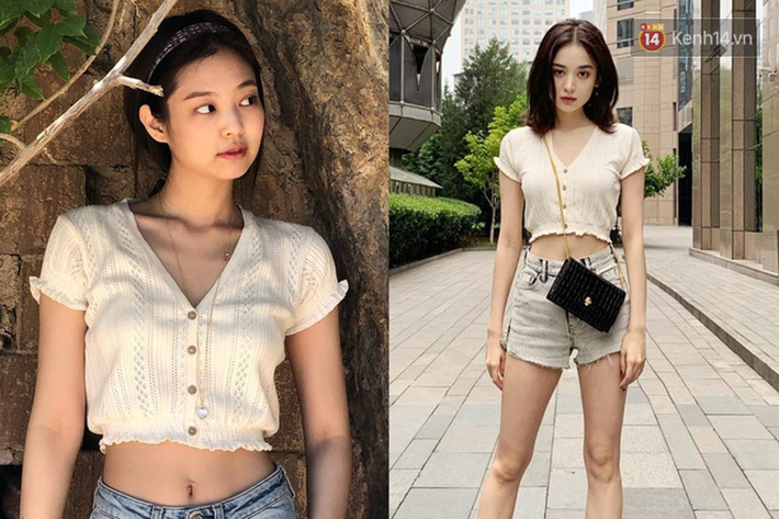 Jennie chính là “thánh tạo trend” của 2019: Sao Việt và hot girl châu Á copy rần rần, các shop may bắt chước đồ y chang - Ảnh 11. Jennie chính là “thánh tạo trend” của 2019: Sao Việt và hot girl châu Á copy rần rần, các shop may bắt chước đồ y chang - Ảnh 11.