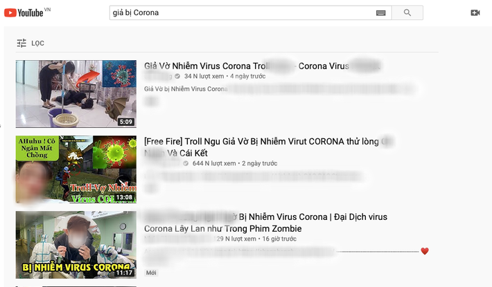 Giữa đại dịch nguy hiểm do virus Corona gây ra, một số YouTube Việt lại đóng giả người bị ho khan, co giật để câu view - Ảnh 1.
