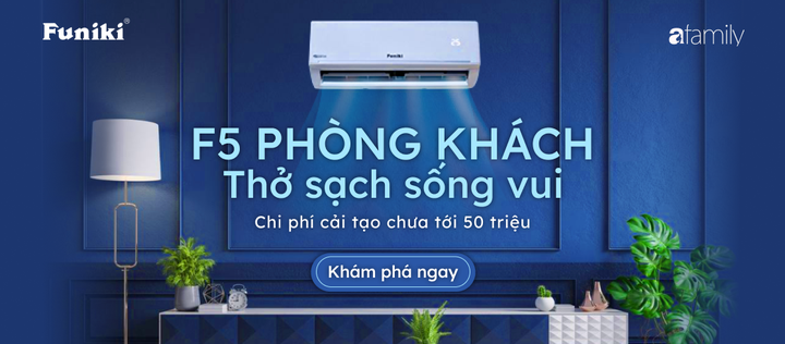 F5 phòng khách cùng Funiki