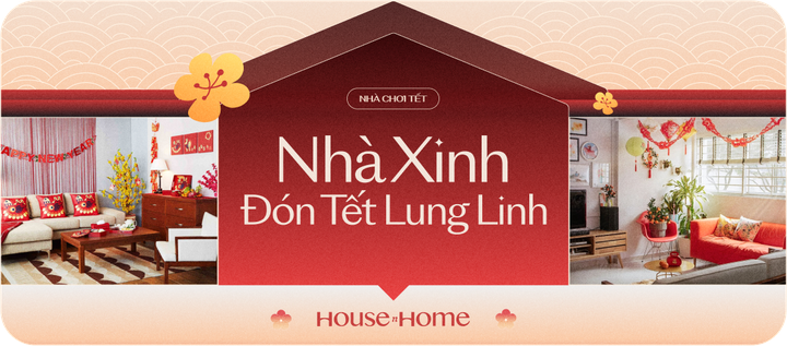 nhà xinh đón Tết lung linh