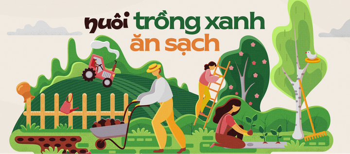 Nuôi trồng xanh sống sạch