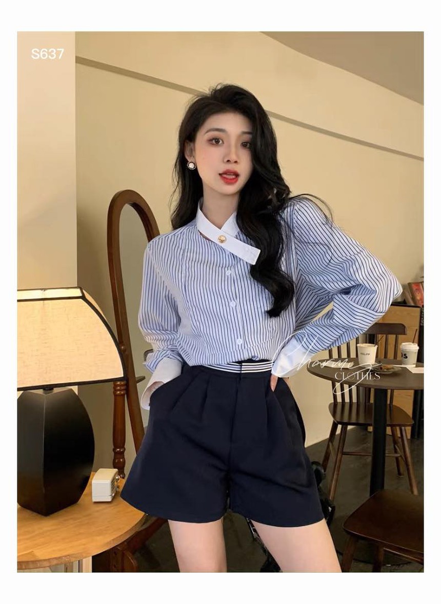 Sơ mi xanh - Ảnh 18. Sơ mi xanh - Ảnh 18.