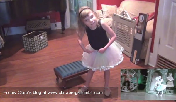 Phát sốt xem video bé gái tự kỷ múa ba lê cực chuẩn