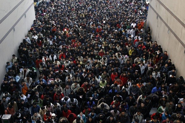 Hình ảnh ấn tượng về sự đông đúc của dân số thế giới 8