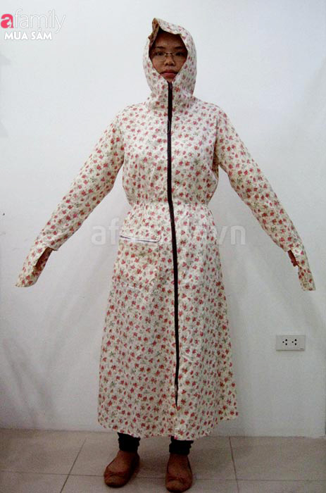 Mua Váy áo chống nắng toàn thân 3 lớp vải lanh nhung Nhật chất xịn mềm êm  nhẹ thoáng mát chùm kín chân  XL tại Wecan